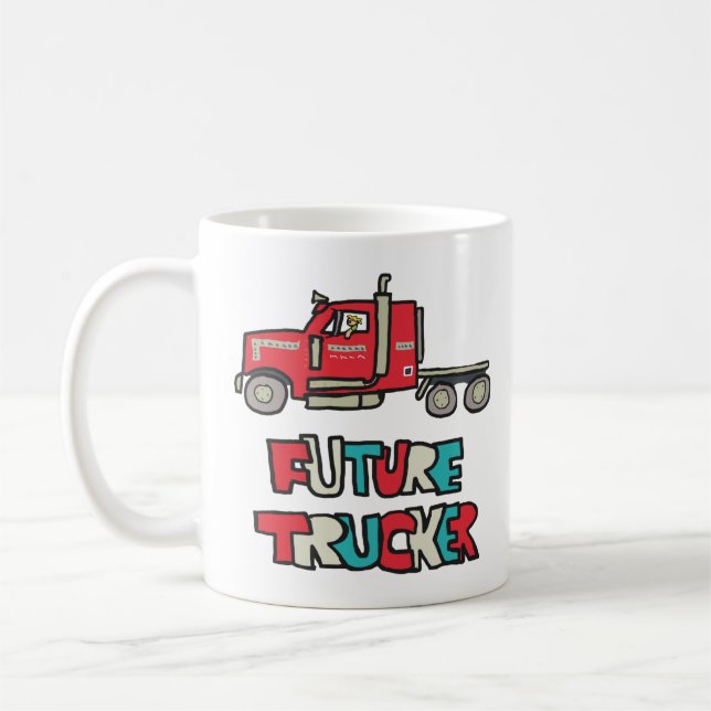 Future Trucker Coffee Mug (Left)
