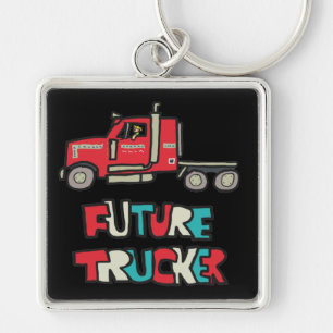 Future Trucker Keychain