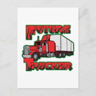 Future Trucker Postcard