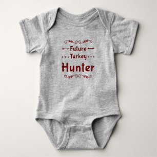 Future Turkey Hunter Baby Bodysuit