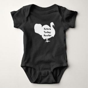 Future Turkey Hunter with Turkey Baby Bodysuit