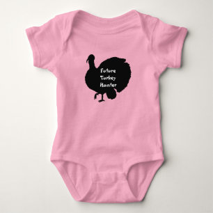 Future Turkey Hunter with Turkey Baby Bodysuit