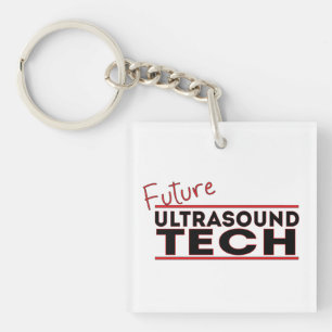 Future Ultrasound Tech Keychain