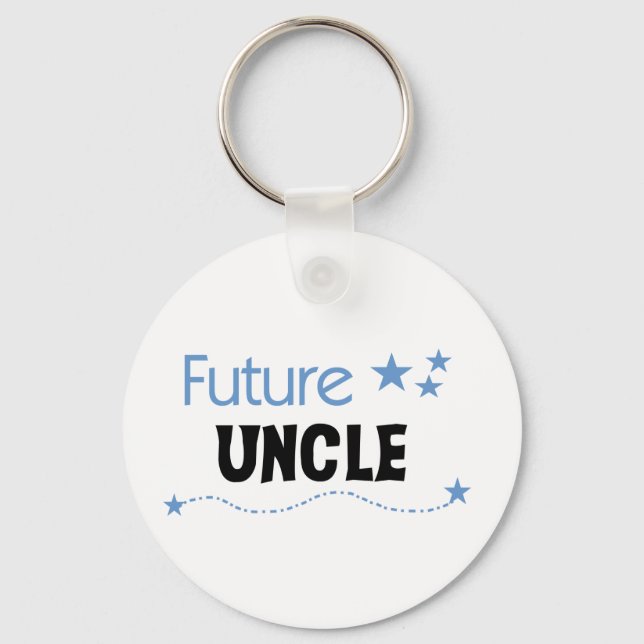Future Uncle T-shirts and Gifts Keychain (Front)