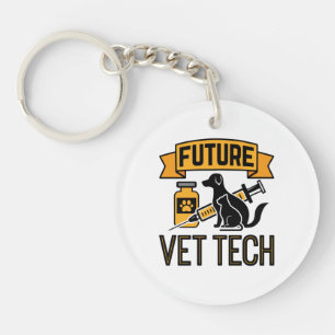 Future Vet Tech Keychain