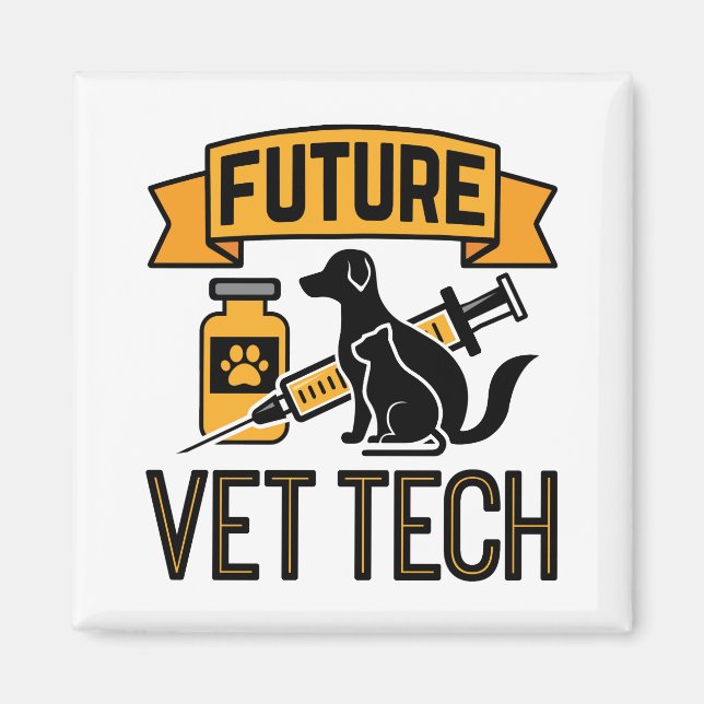 Future Vet Tech Magnet (Front)