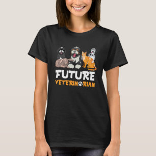 Future Veterinarian  Cute Aspiring Veterinarian St T-Shirt