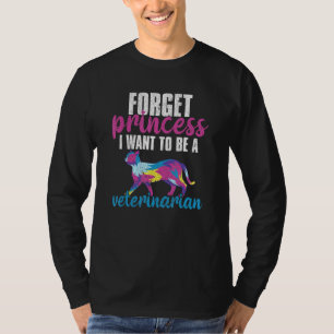 Future Veterinarian Girls Women Animal Doctor Vet T-Shirt
