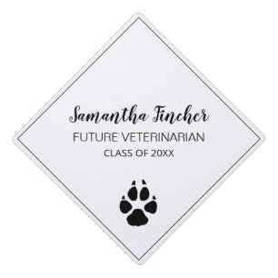 Future Veterinarian Graduation Cap Topper