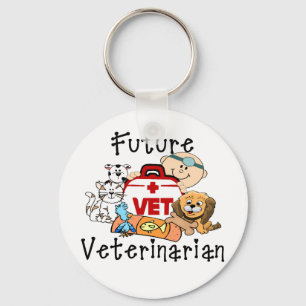 Future Veterinarian Keychain