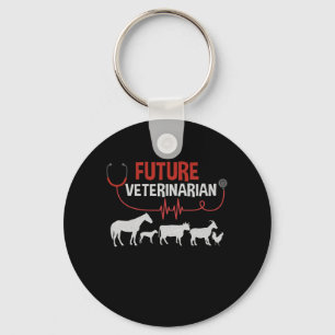 Future Veterinarian Keychain