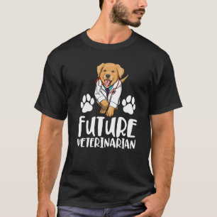 Future Veterinarian Labrador  Women Love Doggy Doc T-Shirt