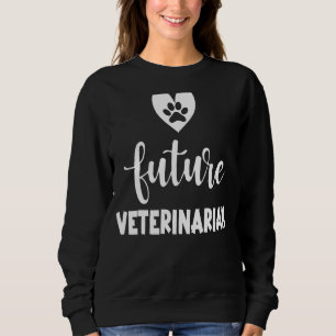 Future Veterinarian Vet Tech Dog Doctor Dogtor Stu Sweatshirt