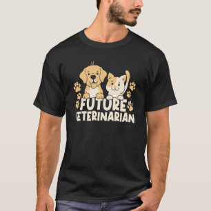 Future Veterinarian Veterinary Assistant Tech Ani T-Shirt