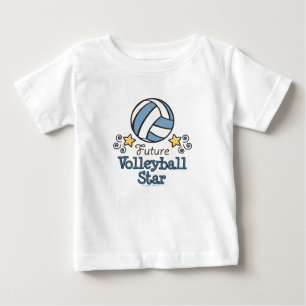Future Volleyball Star Baby T shirt