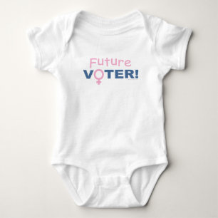 Future Voter! Girl's Romper