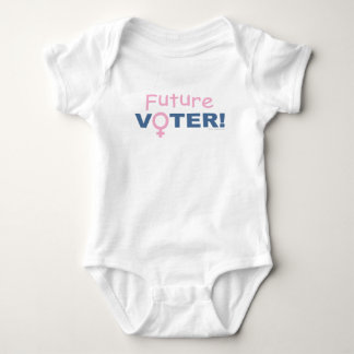 Future Voter! Girl's Romper
