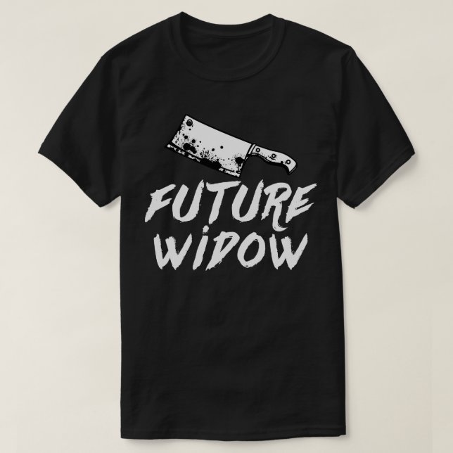 Future Widow Creepy Cute TShirt (Design Front)