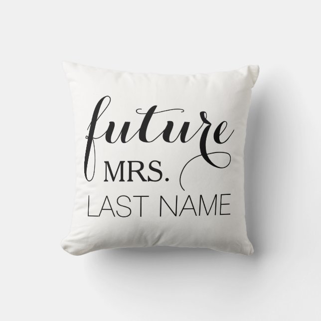 Future Wife Pillow (Front)