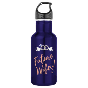 Future Wifey Love Birds   532 Ml Water Bottle