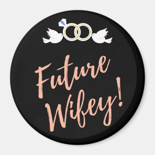 Future Wifey Love Birds    Magnet