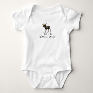 Future Wilderness Nomad Moose Baby Bodysuit