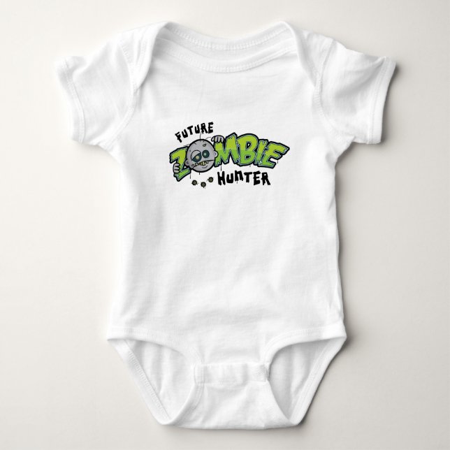 Future Zombie Hunter Infant Creeper (Front)