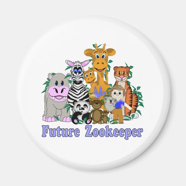 Future Zookeeper Magnet (Front)