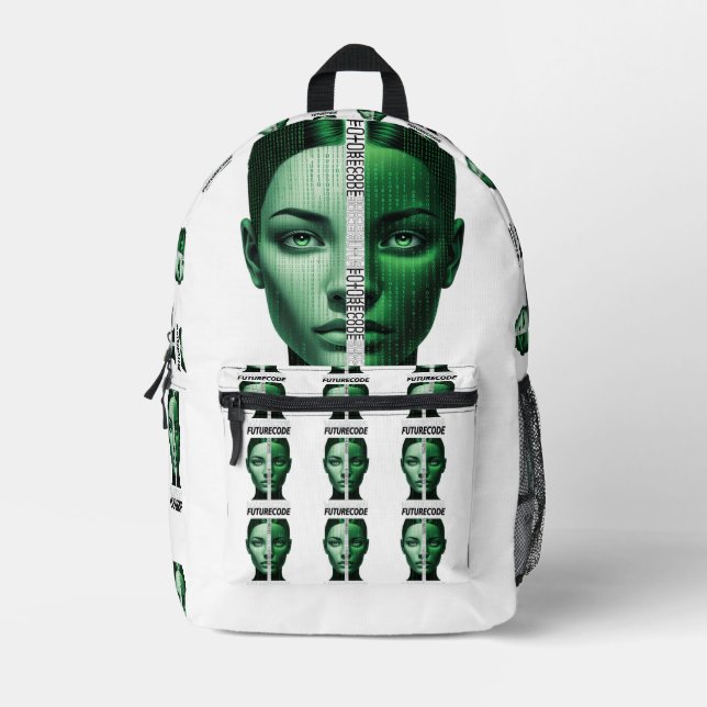 FUTURECODE  PRINTED BACKPACK (Front)