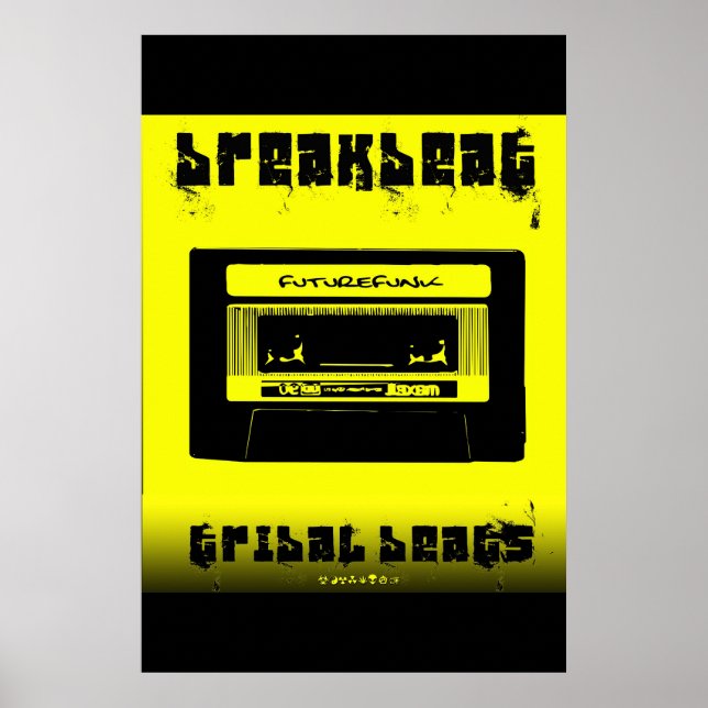 futurefunk tribal beats poster (Front)