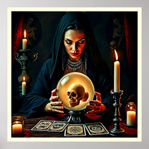 Future's Forbidden Secrets Design Poster
