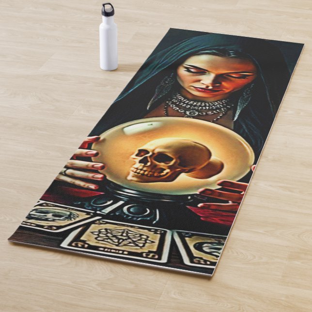 Future's Forbidden Secrets Design Yoga Mat (In Situ)