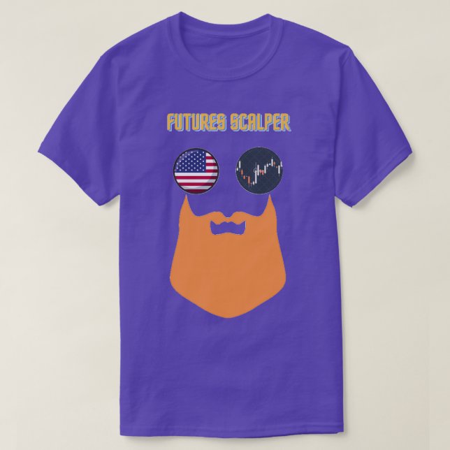 Futures scalper professional trader T-Shirt (Design Front)