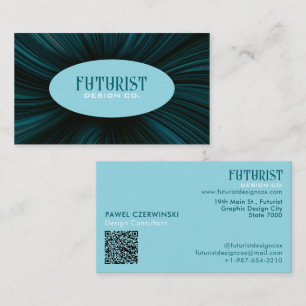 Futurist Design Business Card