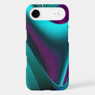Futuristic Abstract 3D Metallic Rainbow Art