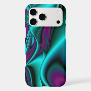 Futuristic Abstract 3D Metallic Rainbow Art