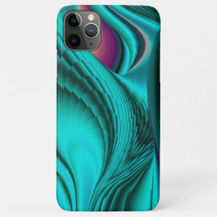 Futuristic Abstract 3D Metallic Rainbow Art iPhone 11 Pro Max Case