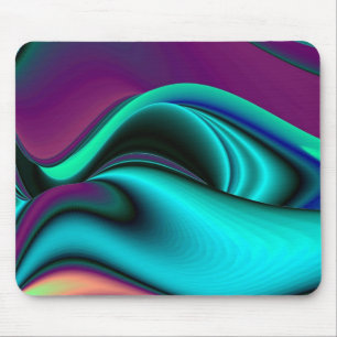 futuristic, Abstrakt Regenbogen Mouse Pad