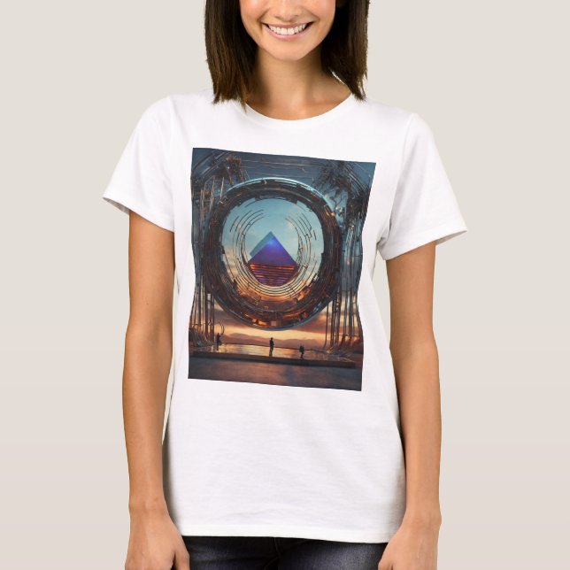 Futuristic art T-Shirt (Front)