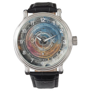 Futuristic Batik Cosmic Art – Space Design Watch