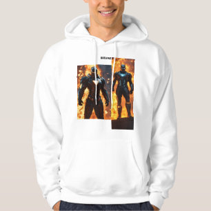 Futuristic Black Iron Man Hoodie