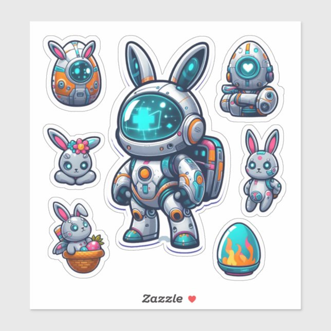futuristic bunny easter (Sheet)