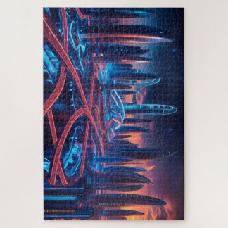 Futuristic City  Jigsaw Puzzle
