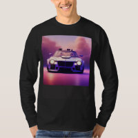 Futuristic Classic Sports Car Cyberpunk Cool Race