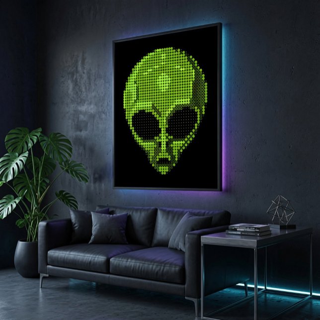 Futuristic & Cosmic Décor Canvas Print (Creator Uploaded)