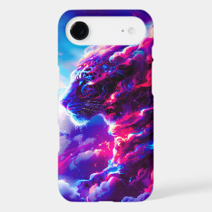 Futuristic Cosmic Neon Leopard