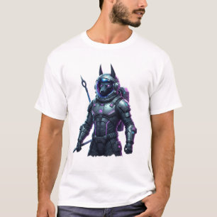 Futuristic Cyberpunk Warrior Sci-Fi Graphic T-Shir T-Shirt