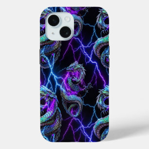 Futuristic design iPhone 15 Case by Quantum Verse