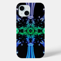 Futuristic Electric Plasma Fractal Design