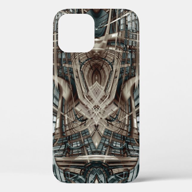 Futuristic fantasy building Case-Mate iPhone case (Back)